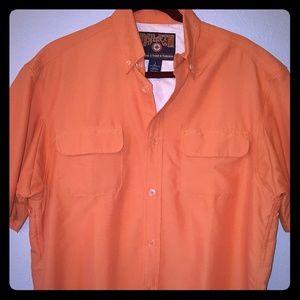 Duluth trading mens medium orange.